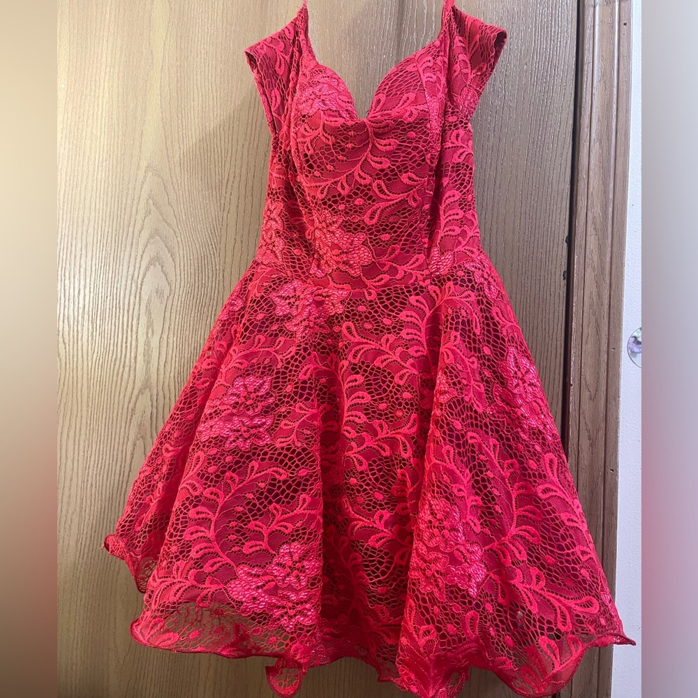 Short Red Dress